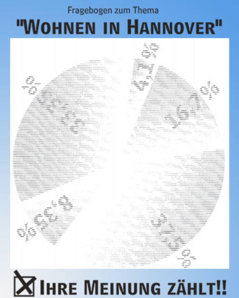 Fragebogen zum Thema "Wohnen in Hannover"